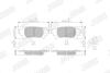 Тормозные колодки задние LEXUS GS, IS Jurid 573973J (фото 2)
