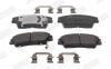 Тормозные колодки передние HYUNDAI TUCSON, ix35/ KIA SPORTAGE Jurid 574012J (фото 1)