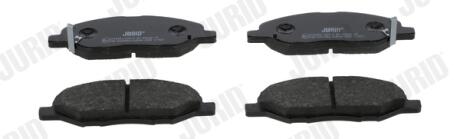 Тормозные колодки передние Nissan Micra III, NOTE (E11, NE11), TIIDA Jurid 574049J