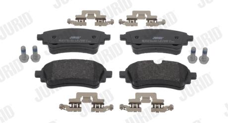 Гальмівні колодки задні Audi A4 (B9), A5 (F53, F5P, F5F, F5A), A6 (C8), Q5 (FYB, FYG) Jurid 574152J