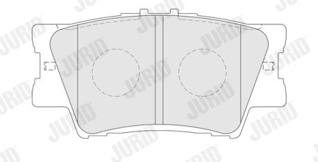 TOYOTA гальмівні колодки задн. Rav 4 05- Jurid 574211J