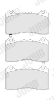 Гальмівні колодки передні FORD Mustang Mach-E Jurid 574229J
