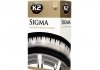" SIGMA 500ml Гель для полірування та догляду за шинами" K2 G1571 (фото 2)