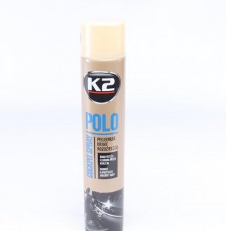 Поліроль для торпедо "ваніль" / PERFECT POLO COCKPIT SPRAY 750ML VANILLA K2 K407WA1