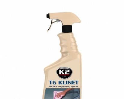 Антисилікон/ засіб для обезжирення/очистки фарби перед нанесенням воску/герметика T6 Klinet K2 L761