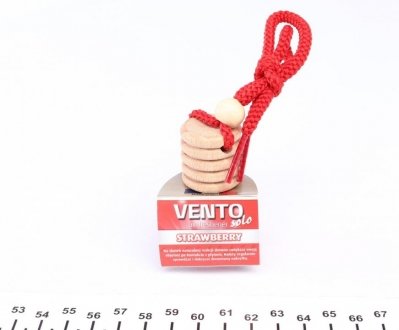 Автомобільний ароматизатор (освіжувач) повітря "полуниця" / VINCI VENTO SOLO REFILL STRAWBERY 8ML K2 V401