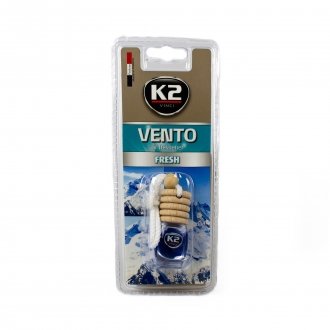 Автомобільний ароматизатор (освіжувач) повітря "фреш", блістер / VINCI VENTO FRESH 8ML K2 V453