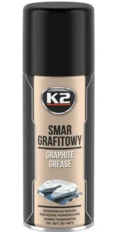 GRAPHITE GREASE 400ML Мастило графітне (аерозоль) NEW K2 W130
