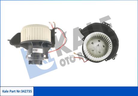 Электровентилятор отопителя Astra H (04-) Kale oto radyator 342735