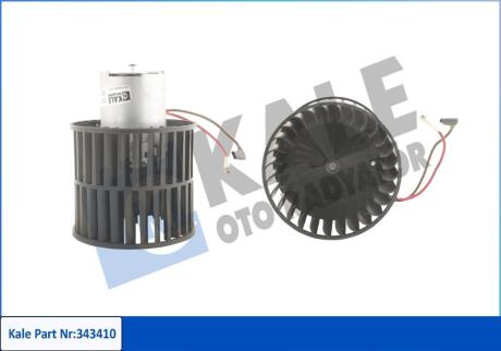 KALE FORD Вентилятор салона Fiesta III 89- Kale oto radyator 343410