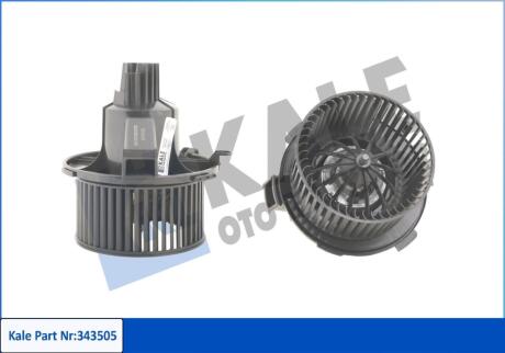 Электровентилятор отопителя Opel Zafira B Blower Kale oto radyator 343505
