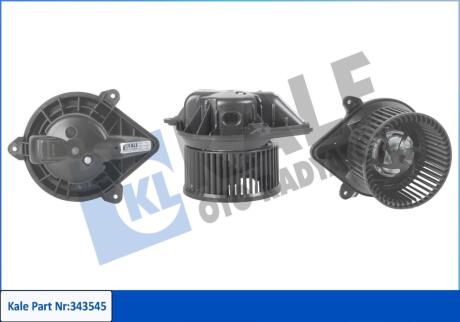 Вентилятор отопителя салона Peugeot 607 (00-), 406 (95-) KALE OTO RADYA Kale oto radyator 343545