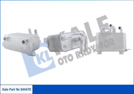 KALE BMW Масляный радиатор 5 E60,7 E65 2.0/5.0 Kale oto radyator 344470