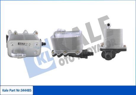 KALE BMW Масляный радиатор 5 E60,6,7 E65,X3 E83 2.0/3.0d Kale oto radyator 344485