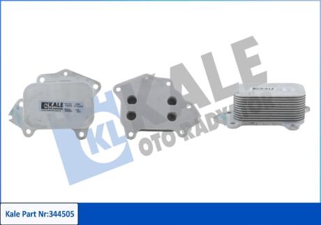 Радиатор масляный Ford C-Max, Fiesta V, Fiesta VI, Focus C-Max KALE OTO Kale oto radyator 344505