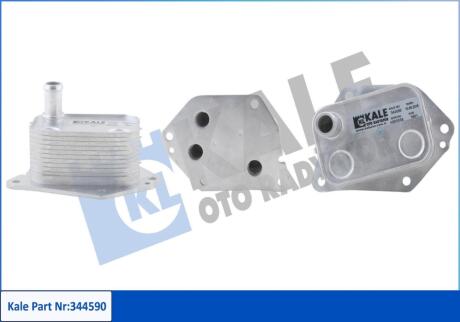 Радиатор масляный Hyundai Accent III, I20, I30, I30 Cw, I40, I40 Cw Kale oto radyator 344590