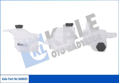 KALE HYUNDAI Расширительный бачок Accent 10- Kale oto radyator 348695