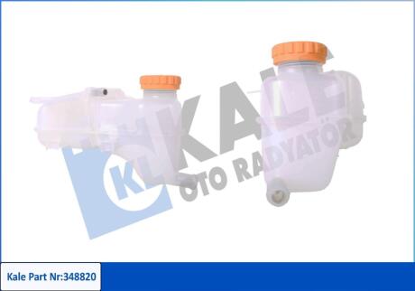 KALE NISSAN Розширювальний бачок QASHQAI II 1.2-2.0 13-, X-TRAIL III 1.6/2.0 14- Kale oto radyator 348820