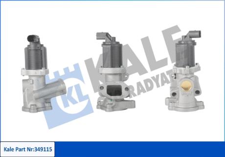 Клапан EGR Fiat Doblo, Idea, Linea/Opel Astra Kale oto radyator 349115