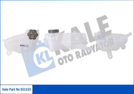 KALE CHEVROLET Расширительный бачок Aveo 11- Kale oto radyator 351155