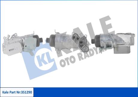 KALE CITROEN Масляный радиатор Berlingo,C3 II,C4 II,Grand Picasso,Mitsubishi,Peugeot 207/208/308,Partner 1.6 HDI 08- Kale oto radyator 351290