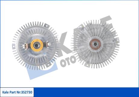 KALE DB Вискомуфта вентилятора радиатора W210/140 2.8/3.2 93- Kale oto radyator 352730
