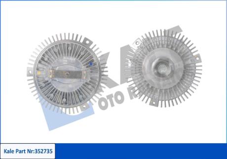 KALE DB Вискомуфта вентилятора радиатора W202/210 2.4/5.4 97- Kale oto radyator 352735