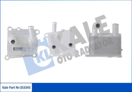 Радиатор масляный Ford Focus, Transit Connect Kale oto radyator 353345