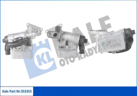 KALE RENAULT Масляный радиатор Koleos I,II,Master III,Trafic II,Opel Movano B,Vivaro,Nissan 2.0/2.3dCi 06- Kale oto radyator 353355