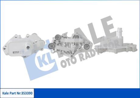 KALE OPEL Масляный радиатор Astra J,K,Insignia,Mokka,Zafira Tourer Kale oto radyator 353390