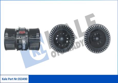 Електровентилятор отопителя Renault Trafic III (15-), Scenic (09-)/Opel Vivaro (15-)/Nissan NV300 (17-) Kale oto radyator 353490