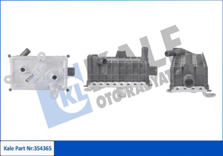 KALE BMW Масляный радиатор 3 E36 318tds 95- Kale oto radyator 354365