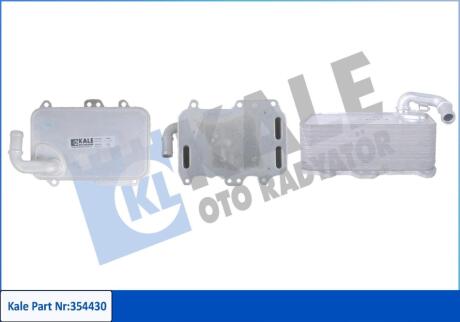 KALE VW Масляный радиатор Audi A4/5/6/7/8,Q5/7,Touareg 10- Kale oto radyator 354430