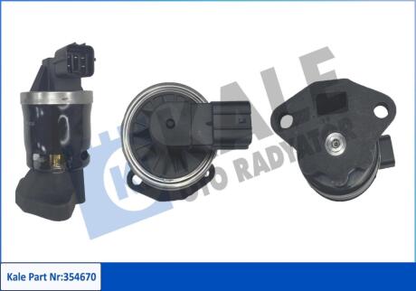 KALE HONDA Клапан EGR Civic VIII,Jazz II 1.2/1.4 02- Kale oto radyator 354670