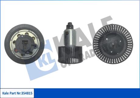 KALE VW Вентилятор радиатора Audi 100,200 82- Kale oto radyator 354815