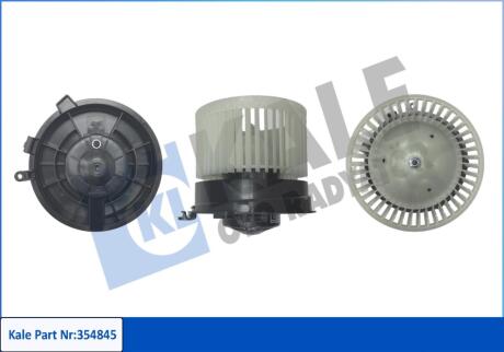 Электровентилятор отопителя Nissan Qashqai Kale oto radyator 354845