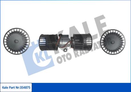 KALE SKODA Вентилятор салона Favorit 1.3 89- Kale oto radyator 354875