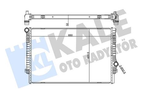 Радіатор охолодження Audi A3, Tt, Seat Ateca, Leon, Skoda Kodiaq Kale oto radyator 355515