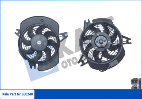 KALE HYUNDAI Вентилятор радіатора H1 Kale oto radyator 360240