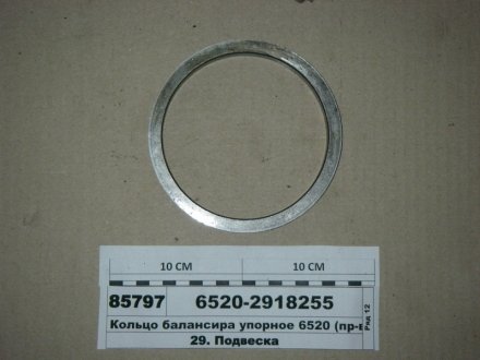 Кольцо упорное <ЕВРО-2> башмака балансира КамАЗ 6520-2918255 (фото 1)