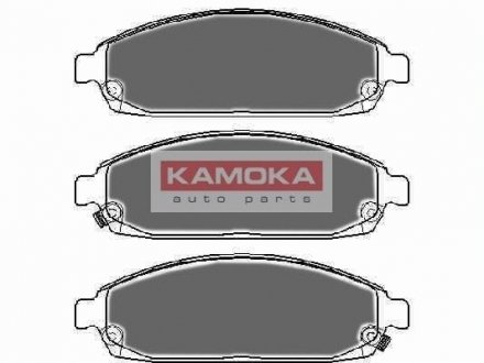 Колодки тормозные передние KAMOKA JQ101136 (фото 1)