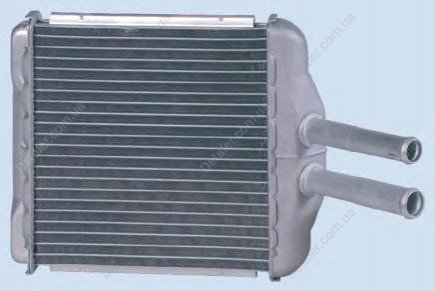 Радиатор отопителя Ланос алюминий, паяный на 22 соты KAP (KoreaAutoParts) 96231949 (фото 1)