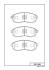 Колодки тормозные дисковые KASHIYAMA D1110M (фото 1)
