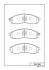 Колодки тормозные дисковые KASHIYAMA D1173M (фото 1)