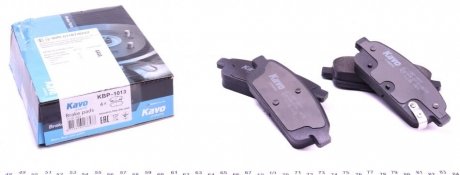 Комплект гальмівних колодок KAVO KBP-1013 (фото 1)