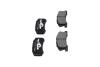 PARTS DAIHATSU Тормозные колодки передн. SIRION 1.0 99- KAVO KBP1508 (фото 4)