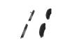 PARTS MITSUBISHI Колодки гальмівні Canter 12- KAVO KBP5563 (фото 2)
