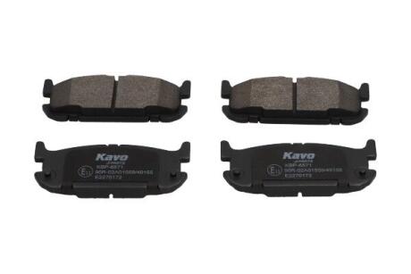 PARTS MAZDA гальмівні колодки задн. MX-5 II 1.8 98- KAVO KBP6571