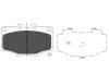 PARTS TOYOTA гальмівні колодки передн. Land Cruiser -96 KAVO KBP9028 (фото 1)