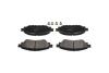 PARTS TOYOTA Гальмівні колодки HILUX VIII 2.4 D 4WD 15- KAVO KBP9152 (фото 3)
